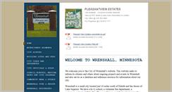 Desktop Screenshot of cityofwrenshall.com