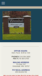 Mobile Screenshot of cityofwrenshall.com