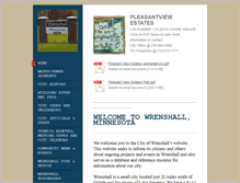 Tablet Screenshot of cityofwrenshall.com